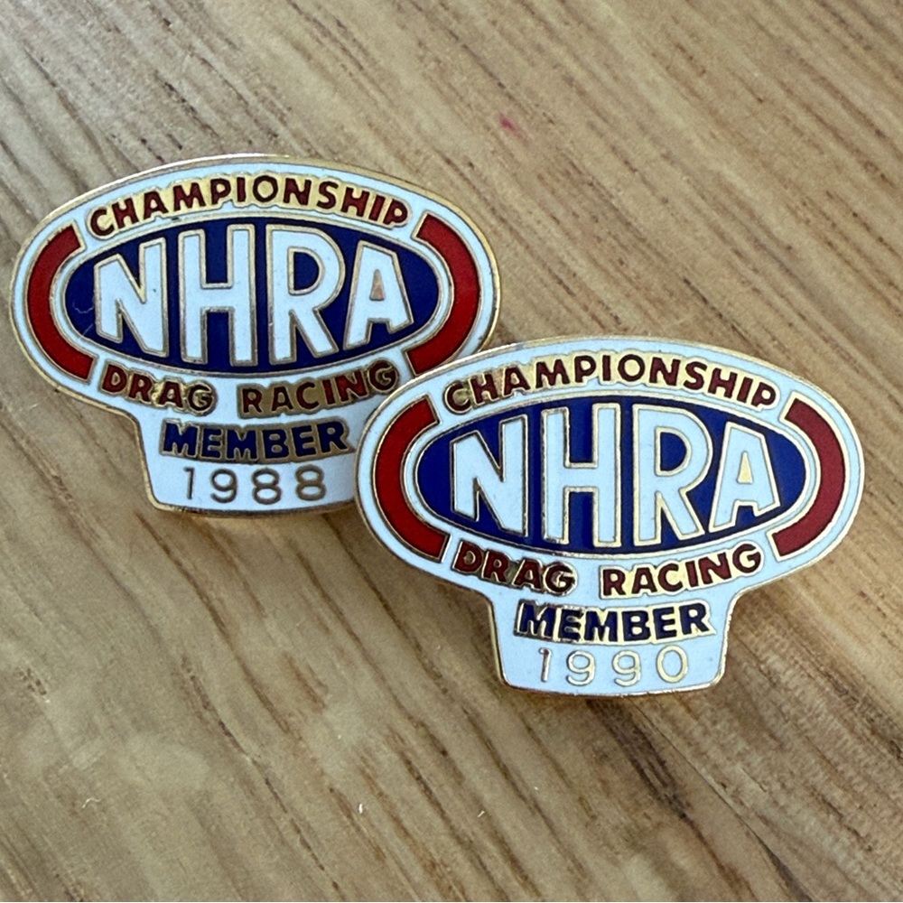 NHRA Championship Drag Racing Member Pins